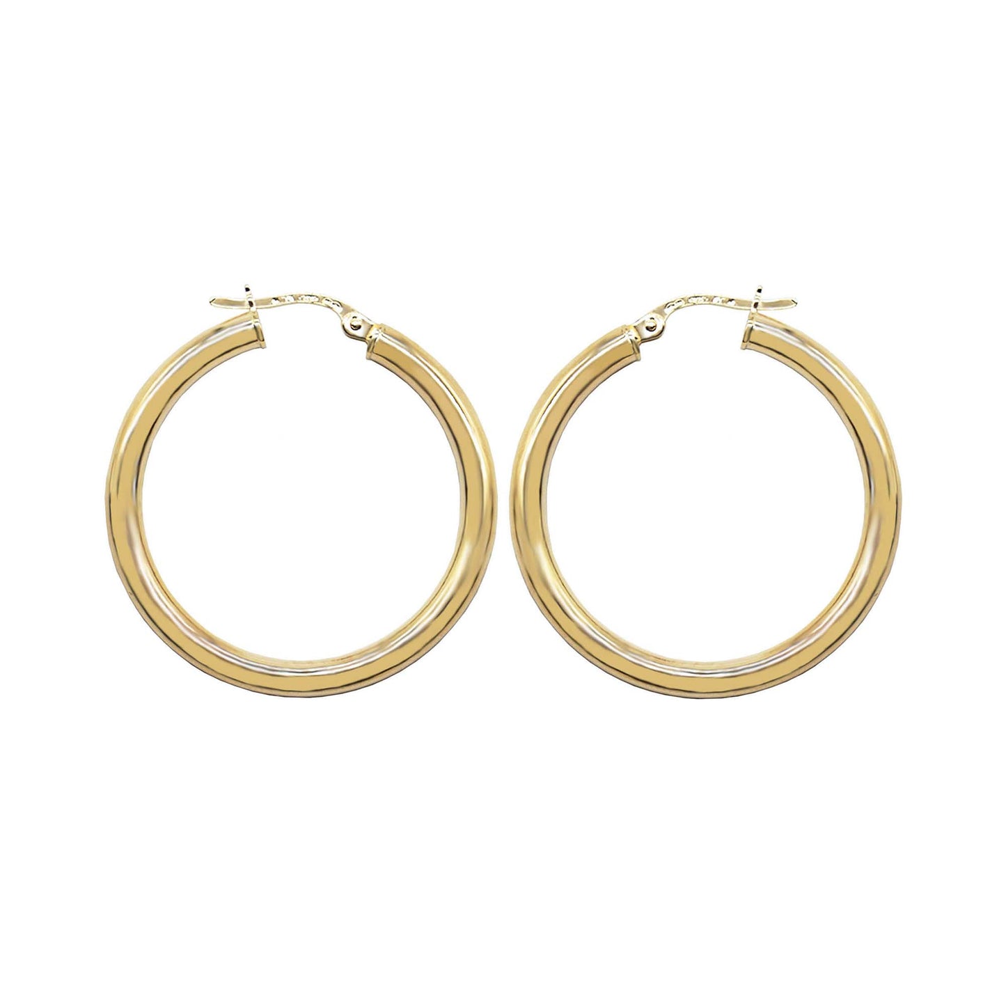 PAWNSHOP GOLD 30MM HOOP EARRINGS