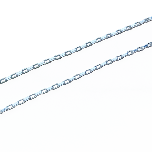 PAWNSHOP SILVER PAPER LINK CHAIN NECKLACE