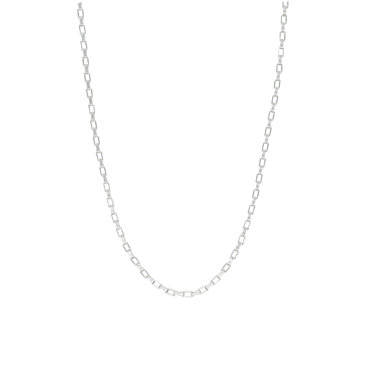 PAWNSHOP SILVER PAPER LINK CHAIN NECKLACE