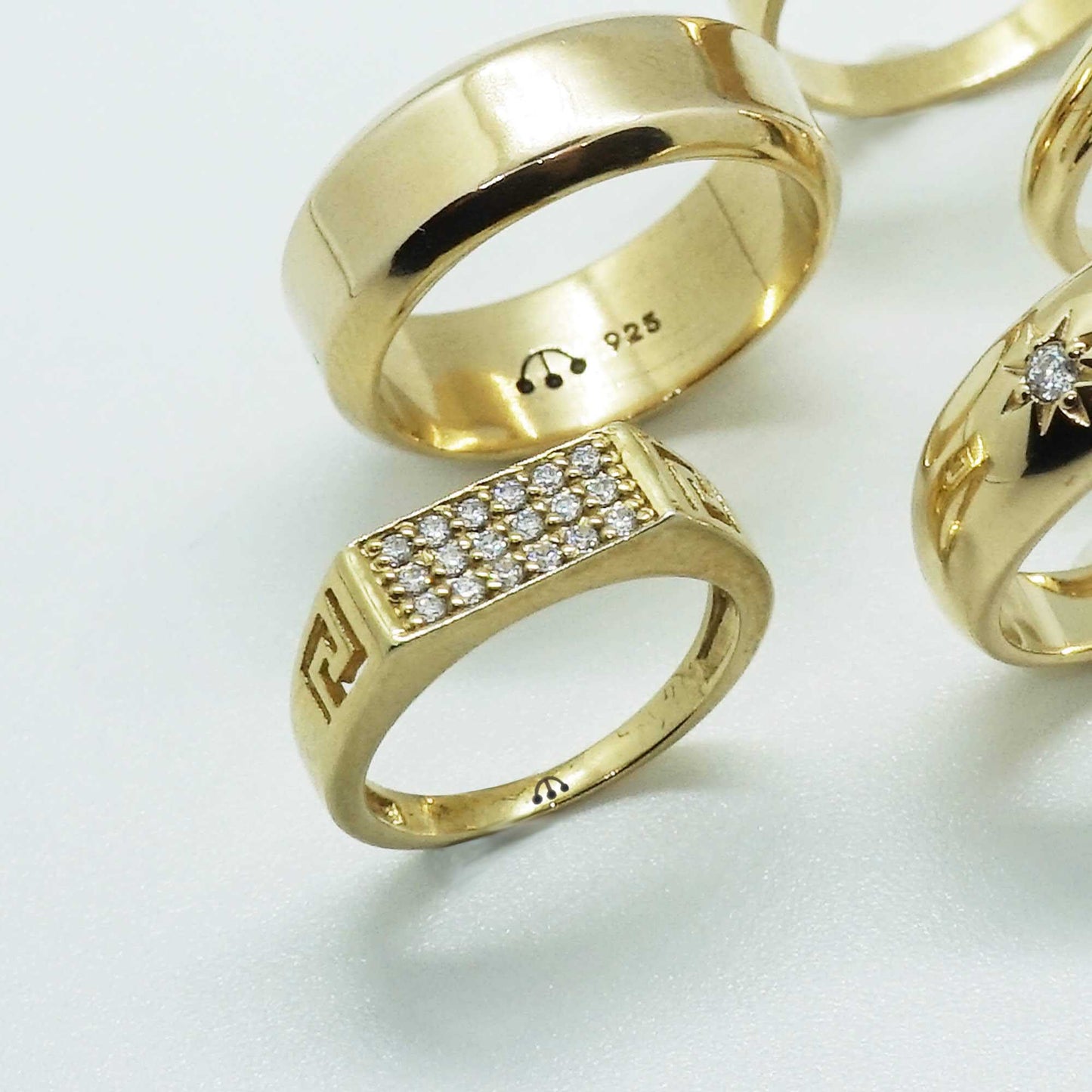 PAWNSHOP SIGNATURE PAVE PINKY/ SIGNET RING