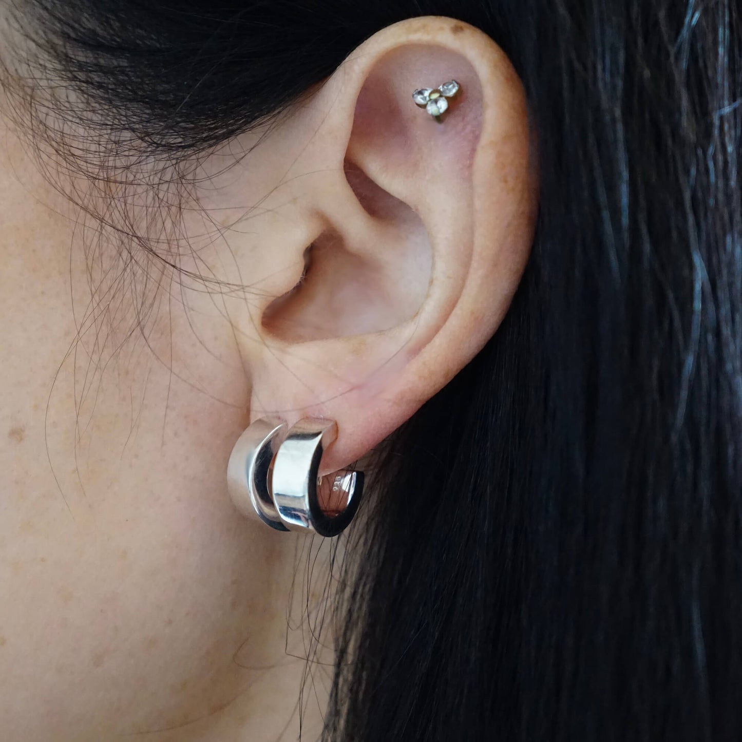 PAWNSHOP SIGNATURE CHUNKY HOOP EARRINGS