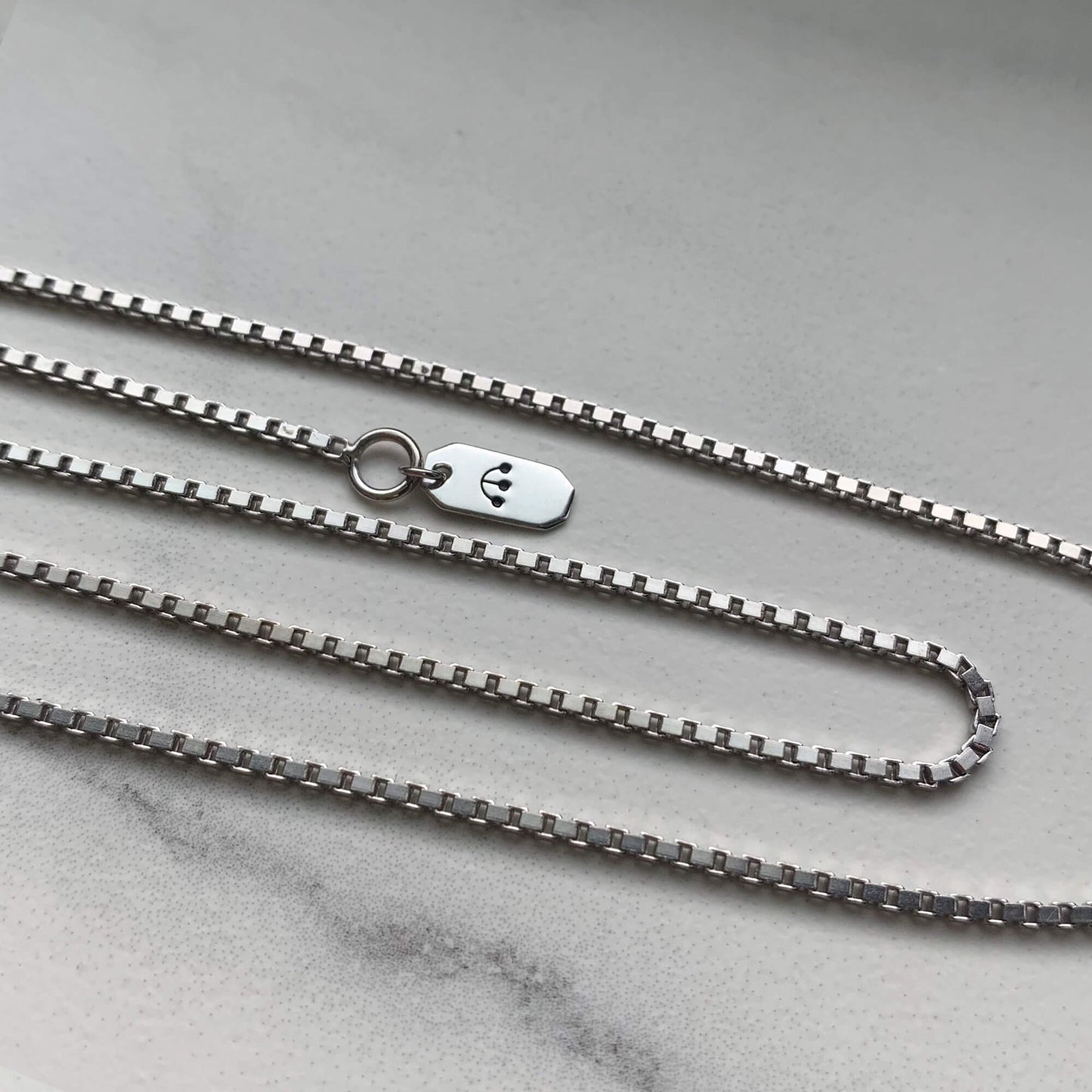 PAWNSHOP SIGNATURE FINE BOX CHAIN NECKLACE