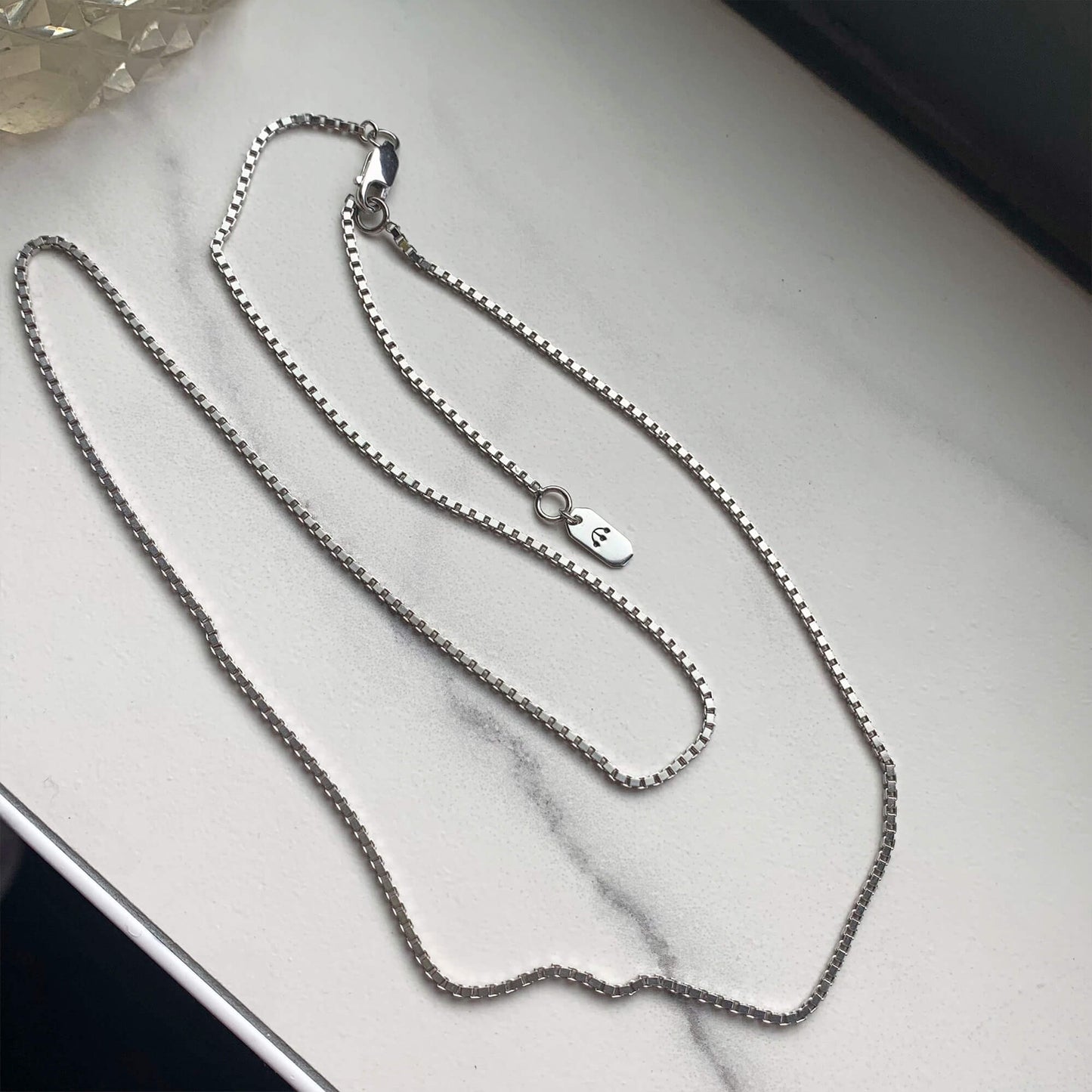 PAWNSHOP SIGNATURE FINE BOX CHAIN NECKLACE