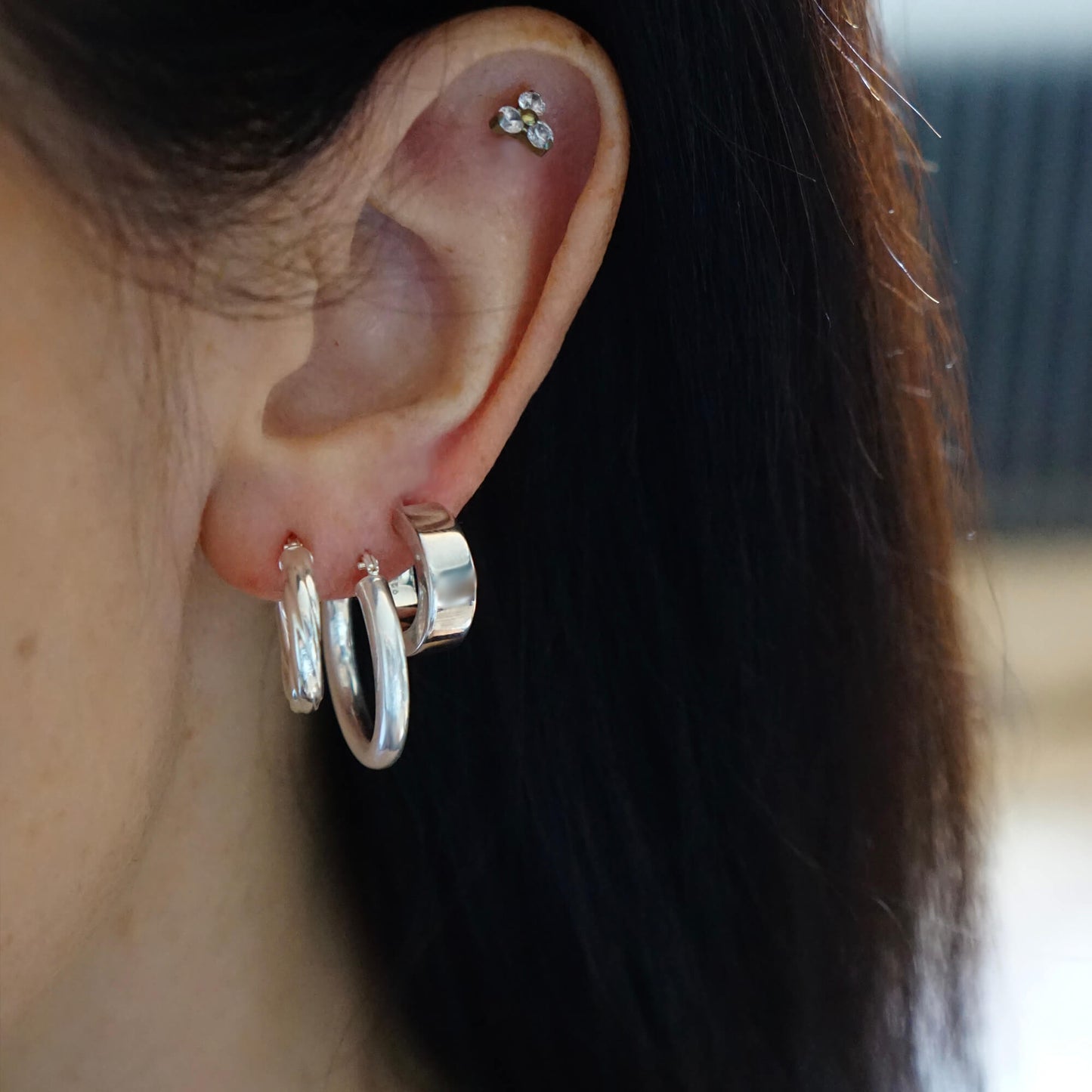 PAWNSHOP SIGNATURE CHUNKY HOOP EARRINGS