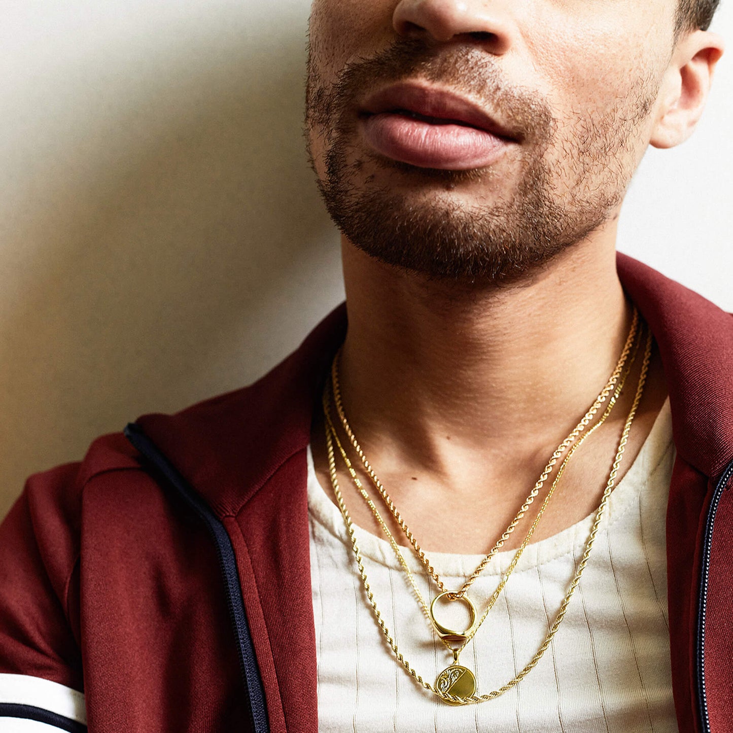 9K GOLD 18 INCH FINE ROPE CHAIN NECKLACE