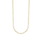 gold box chain necklace 