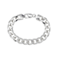 STERLING SILVER CURB CHAIN BRACELET