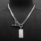 PAWNSHOP SIGNATURE T BAR INGOT CHAIN NECKLACE