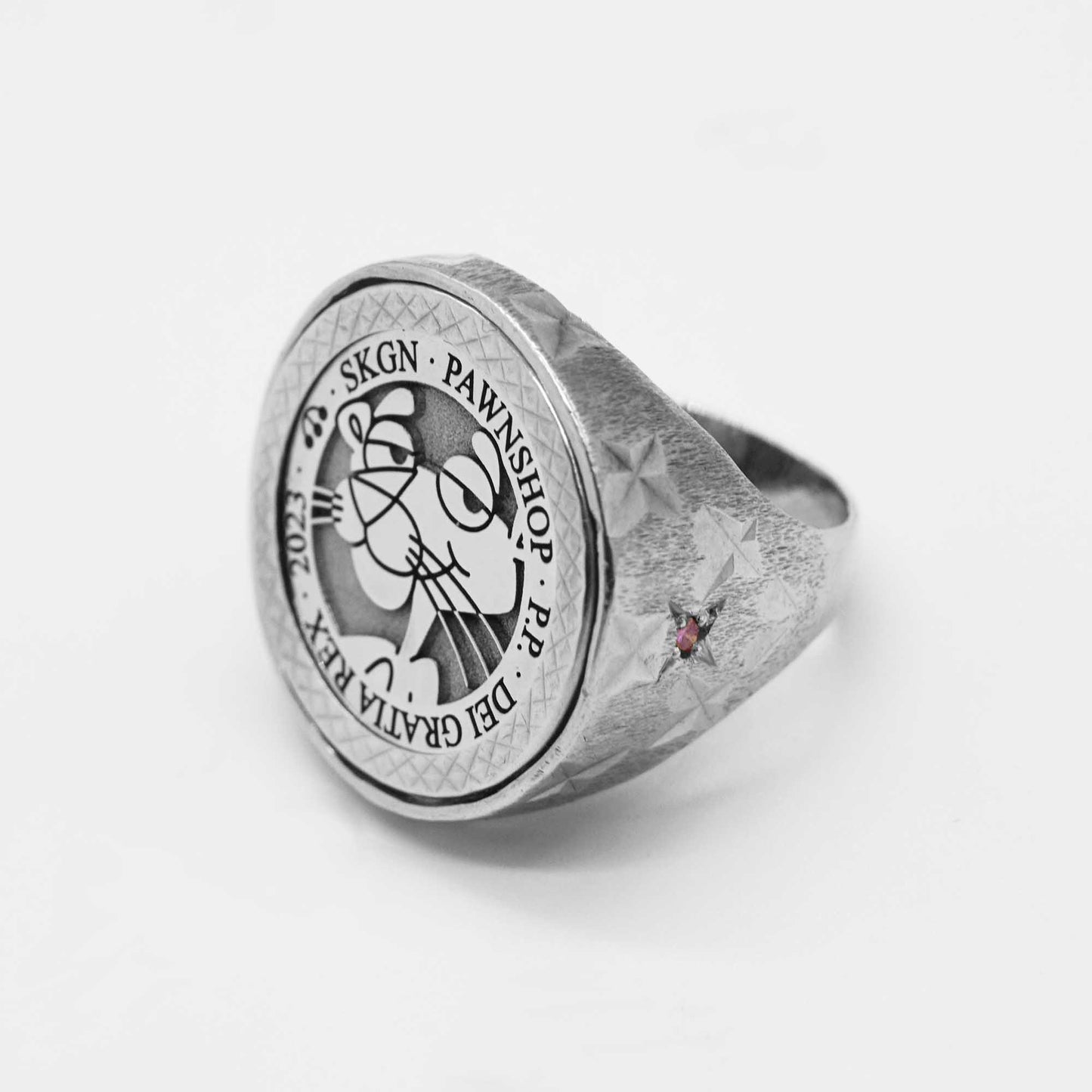 Custom Sheffield Half Sovereign Ring (Silver 925)