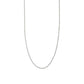 STERLING SILVER ROUND CURB CHAIN 1.6MM NECKLACE.