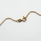 VINTAGE 9K  22 INCH GOLD BOX CHAIN NECKLACE