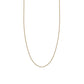 VINTAGE 9K  22 INCH GOLD BOX CHAIN NECKLACE