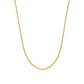 9K GOLD 18 INCH FINE ROPE CHAIN NECKLACE
