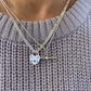 PAWNSHOP SIGNATURE FINE T BAR NECKLACE