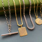 PAWNSHOP SIGNATURE T BAR NECKLACE