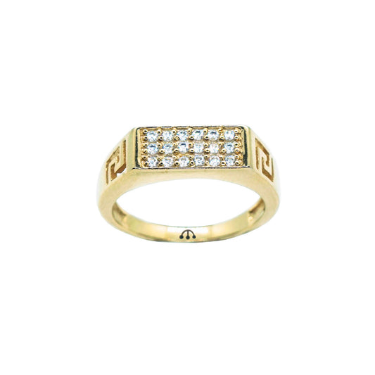 PAWNSHOP SIGNATURE PAVE PINKY/ SIGNET  RING