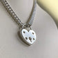 PAWNSHOP SIGNATURE HEART PADLOCK NECKLACE