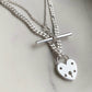 PAWNSHOP SIGNATURE FINE T BAR NECKLACE