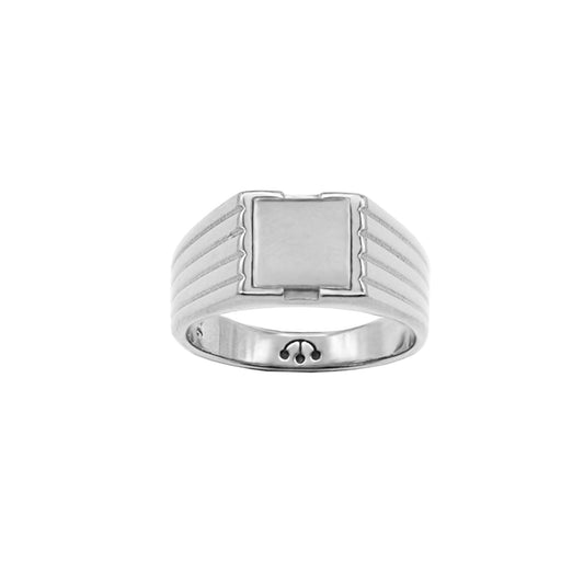 PAWNSHOP SIGNATURE SQUARE SIGNET RING