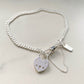 PAWNSHOP SIGNATURE HEART PADLOCK BRACELET