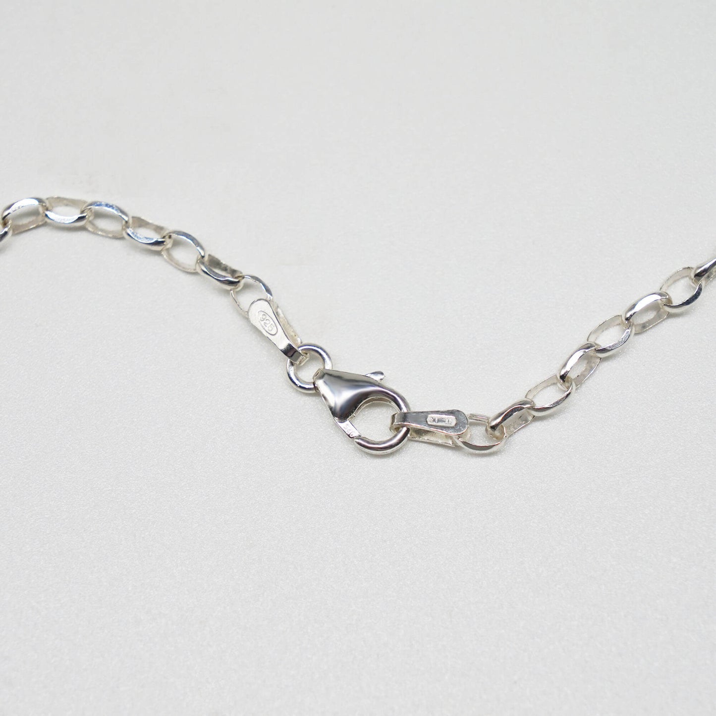 Silver belcher chain 24 inch Clearance