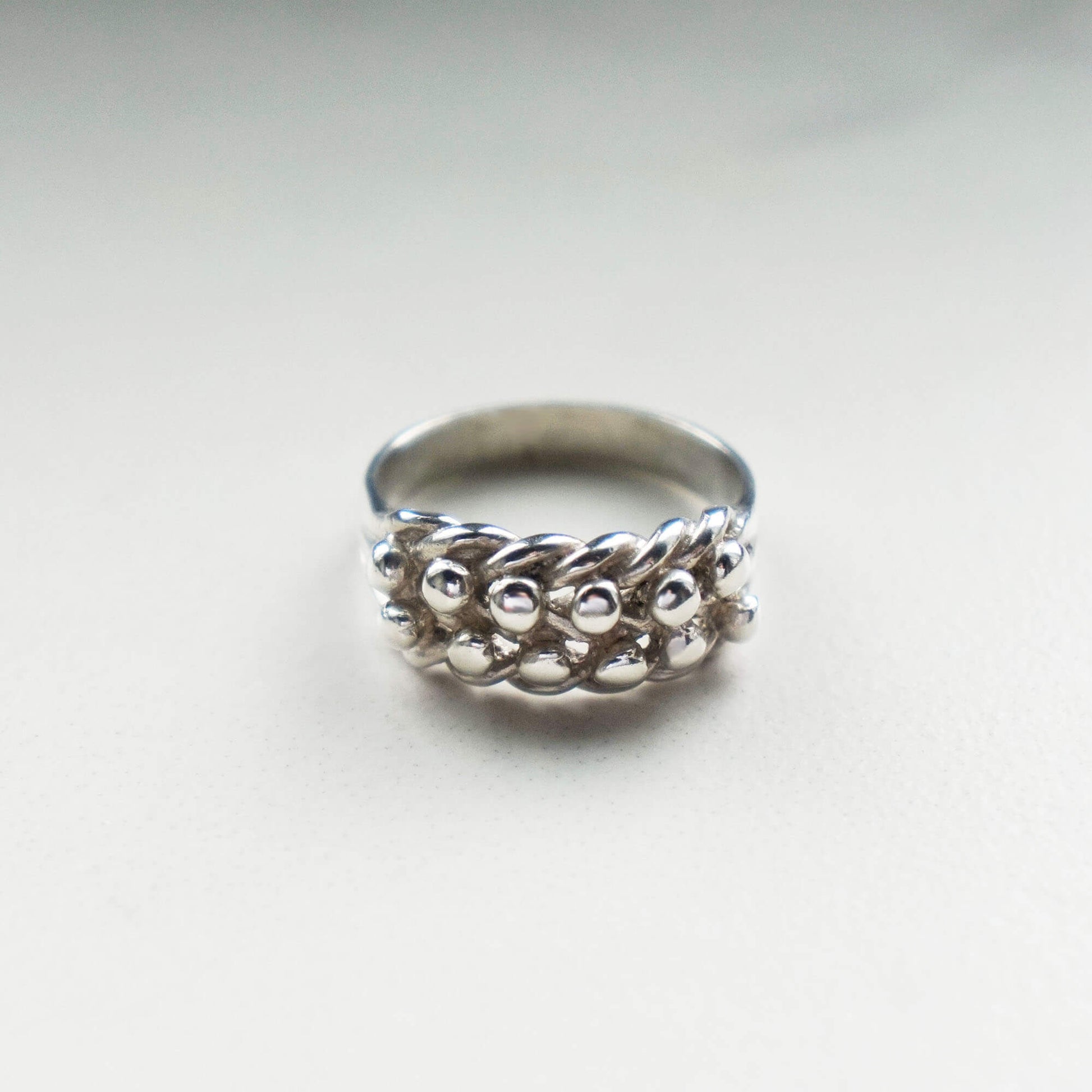 Sterling silver keeper ring clearance