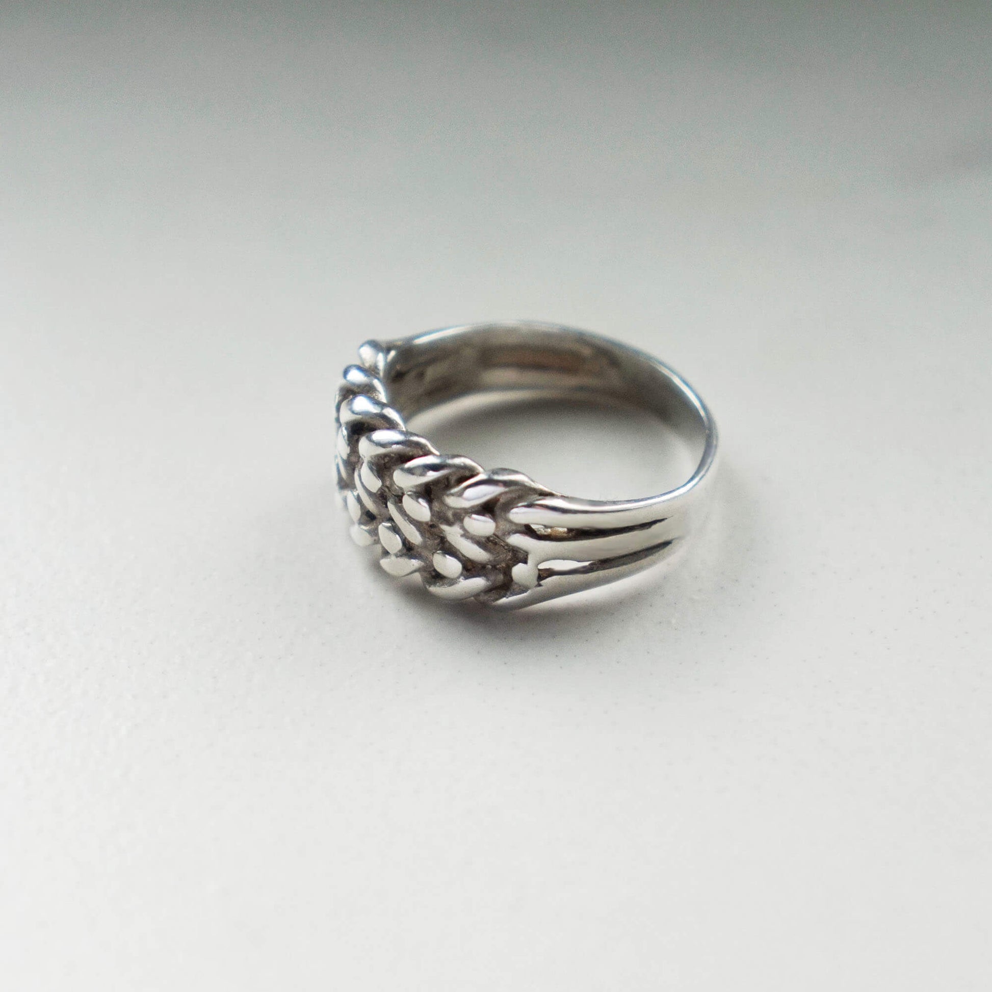 Sterling silver keeper ring shop