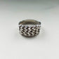 VINTAGE STERLING SILVER KEEPER RING